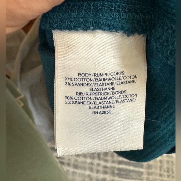 Lands End thermal crewneck Men's size L 42-44 - Picture 9 of 9